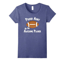 Football T-Shirt Proud Aunt of Awesome Player Shirt