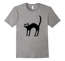 Ninja Cat Costume Funny Cute Halloween Shirt Gift Womens Kid
