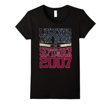 Legends Born in September 2007 - 10th Gift 10 Yrs Years Old