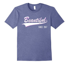 50th Birthday Gift Shirt Beautiful Since 1967 50 Year Old