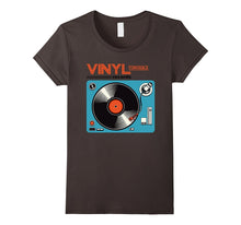 Retro LP Vinyl Record Turntable Player DJ Music Gift T-Shirt