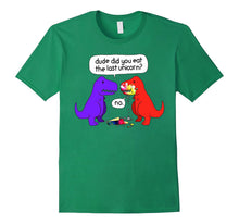 Dude Did You Eat the Last Unicorn Funny Dinosaur T-Shirt