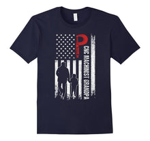 CNC Machinist Grandpa Shirt Grandfather Grandparents Day