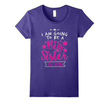 Cute Going to Be a Big Sister 2018 T-Shirt - Pregnant Mom