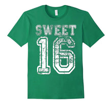 16th Birthday Shirt Gift Teen Sweet Sixteen 16 Varsity Crack