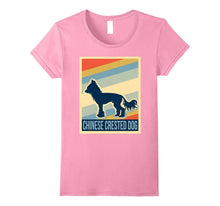 Retro Chinese Crested Dog Shirt