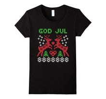 Nordic God Jul Merry Christmas Ugly XMAS Sweater Look Shirt