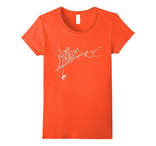 Halloween Spider Web Spooky Costume T-Shirt | White