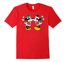 Disney Mickey and Minnie Holiday Kiss Tshirt