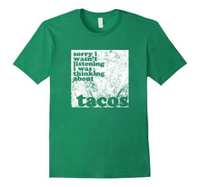 Distracted by Taco Not Listening Funny Sarcasm T-Shirt
