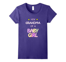Baby Girl Announcement T Shirt for New Grandma