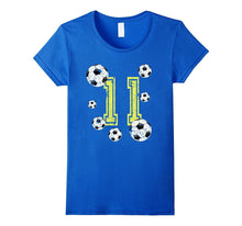 11th Birthday Soccer Fan T-Shirt for Boys and Girls
