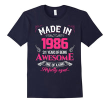 Made in 1986 - 31 Years Old 31th B-Day Birthday Gift T-Shirt