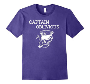 "Captain Oblivious" T-Shirt Step-Brother to Captain Obvious