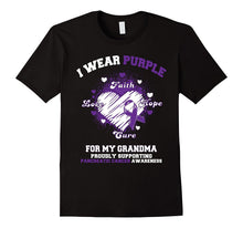 I Wear Purple for My Grandma - Pancreatic Cancer T-Shirt