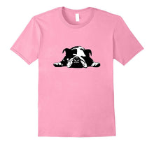 Funny Sleeping Bulldog T Shirt for Pet Lovers Color III