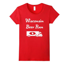 "Wisconsin Beer Run" Awesome Sconnie Booze Drinking T-Shirt