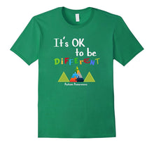 Autism Awareness Shirt Ok to Be Different, Dad, Mom, Shirt