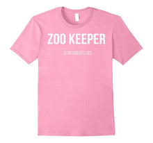 Funny Zoo Keeper Parent 2 Kids T-Shirt