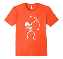Archery Skeleton Dabbing Halloween Dab Dance T-Shirt