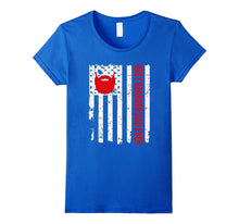 Best Bearded Dad Ever American Flag T-Shirt
