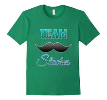Team Staches for Gender Reveal Party T Shirt Mustache Theme.