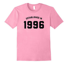 21st Birthday Shirt - Established in 1996