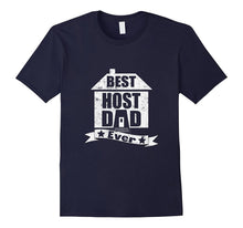 Best Host Dad Ever Funny Father Vintage T-Shirt
