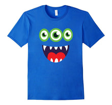 Monster Face T-Shirt - Funny / Scary Halloween Kids Tee
