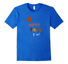 Happy Fall Y'all! Autumn Leaves T-Shirt Tee
