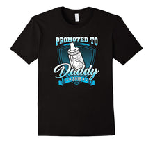 Mens Promoted to Daddy Est. 2018 T-Shirt: Time to Feed Baby