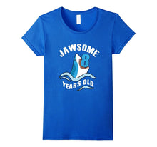 Jaw-Some 8 Years Old Funny Shark Tee 8th Birthday Gift