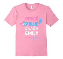 Aunt Emily Baby Shower Reveal Shirts Gender Reveal Tshirt