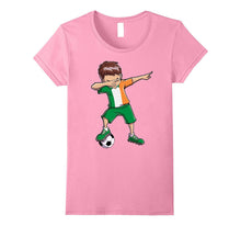 Soccer Boy Dabbing T Shirt Ireland Irish Football Boys Gifts