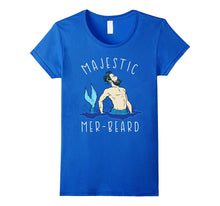 Majestic Mer-Beard Funny Humor Beard Manly Shirt