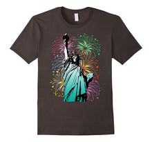 4th of July Fireworks Statue of Liberty T-Shirt