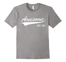 33rd Birthday Gift Shirt Awesome Since 1984 33 Year Old Tee