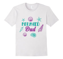 Dad Mermaid Funny Matching Shirts Merdad Matching Cute Set