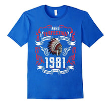 36th Birthday Limited Edition 1981 Tee Shirt