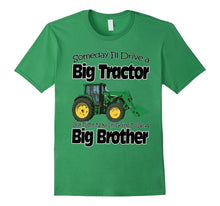 Sibling Tractor T-Shirt Gift for Big Brother Youth Kids