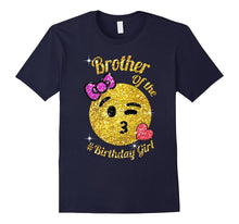 Emoji Brother of the Birthday Girl Shirt