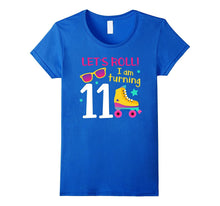 Let's Roll I'm Turning 11 T-Shirt Roller Skating Birthday