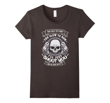 Cool Birthday T-Shirt for Grandpa. Best Gift for Gun Lover.