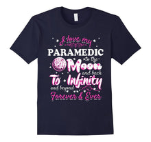 I Love My Paramedic T-Shirt - Wife of Paramedic Shirt