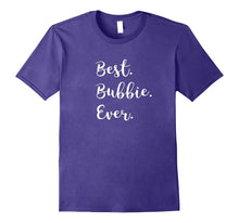 Best Bubbie Ever Tshirt Pink Purple Grey & More Grandma Tee