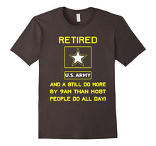 Retired US Army Veteran T-Shirt Gift for Veteran Day 2017