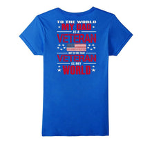 My Dad Is a Veteran Shirt for Boys & Girls Veteran Kids