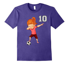 #10 Soccer Shirt Girls Funny Dabbing Dab Dance Soccer Ball