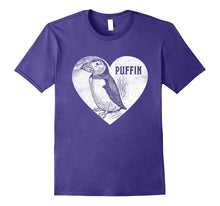 Love Heart Puffins Shirt Cute Puffin Iceland Lover Gift Tee