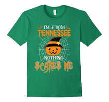Tennessee - Nothing Scares Me Halloween Pumpkin Face Shirt